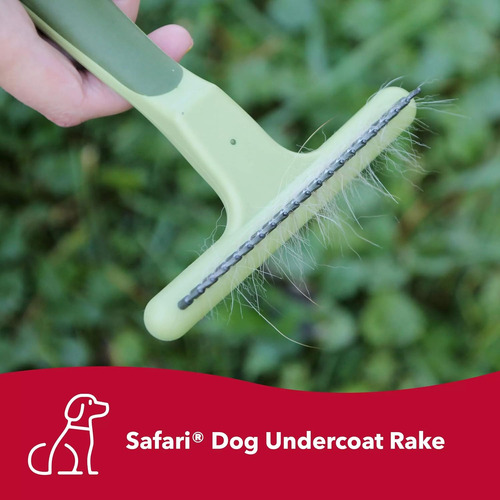 Rastrillo Para Subpelo Coastal Pet Safari Dog De Una Hile...