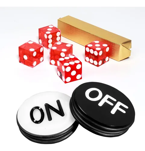 Set De Juego De Dados Instant Casino. Incluye 5 Unidades De