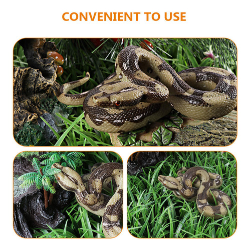 Serpiente Artificial Frog Toy, 2 Unidades