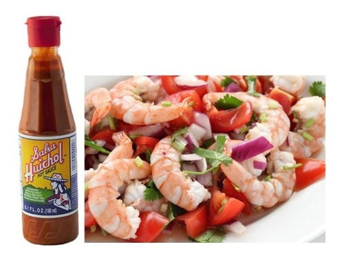 Salsa Picante Huichol Hot Medium 190 Ml (pack 3 Piezas)