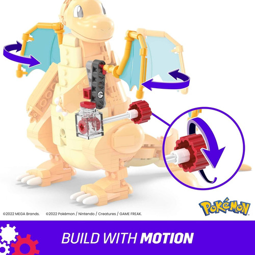 Dragonite +350pzas Pokemon Mega Construx
