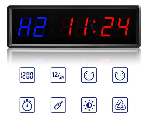 ... 1.5 '' Led Interval Timer Gym Timer Cronómetro Home