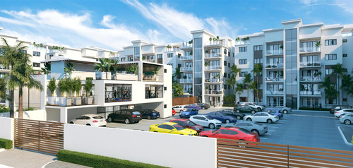 Penthouse En Venta En Lujoso Residencial En Monte Verde, Santiago