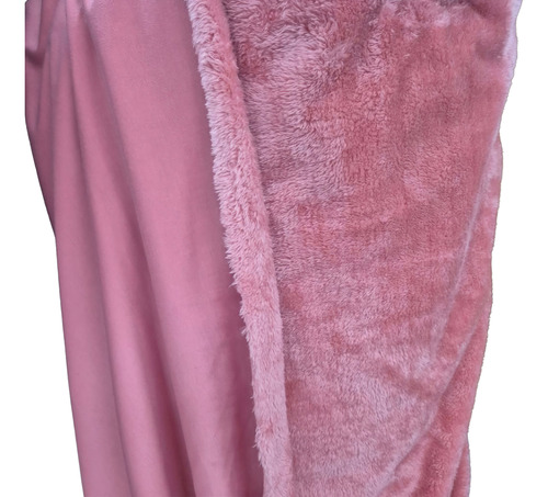 Tela Jersey Con Piel Por Metro 1.5m De Ancho Rosa