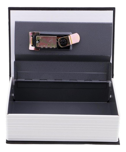 N Fuerte De Caja De Dinero Forma De Libro De Cerradura Mini