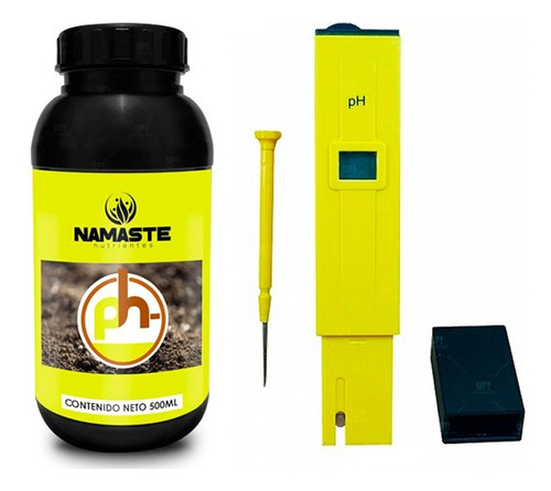 Medidor De Ph Digital Con Namaste Reductor De Ph 500ml