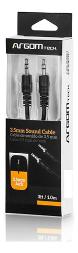 Cable Argom De Sonido Plug A Plug 3.5mm 3ft 1m Acme