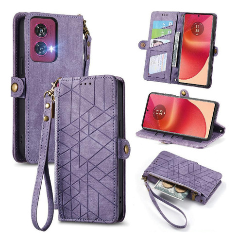 Funda Abatible Para Motorola Edge 50 Fusion A Prueba De De
