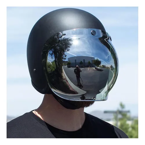 Casco con burbuja para moto hotsell