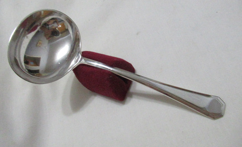 Antiguo Cucharón P/ Salsa Inglés Wright Ltd Patrician Plate