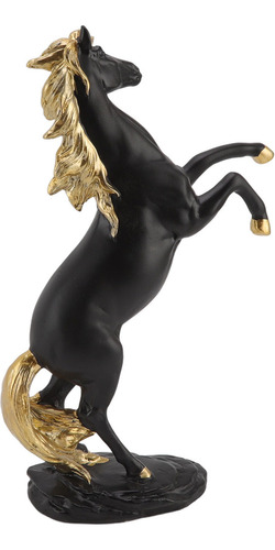 Escultura De Resina Con Forma De Caballo, Adorno Decorativo,