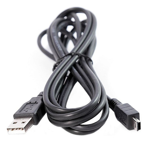 Cabo Usb Dados Ifc-300pcu Canon Rebel Sl1 Sl2 M2 M3 M10 M100 Cor Preto