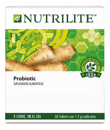 Nutrilite Probioticos 30 Pack Sin Sabor Fibra