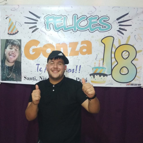 Imagen 5 de 10 de Carteles Pasacalle Egresados 15 Años Pasacalles En El Día!!