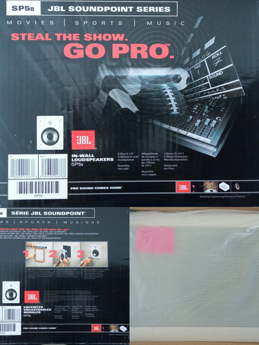 Cornetas Jbl Go Pro Sp5 Ii Empotrables 