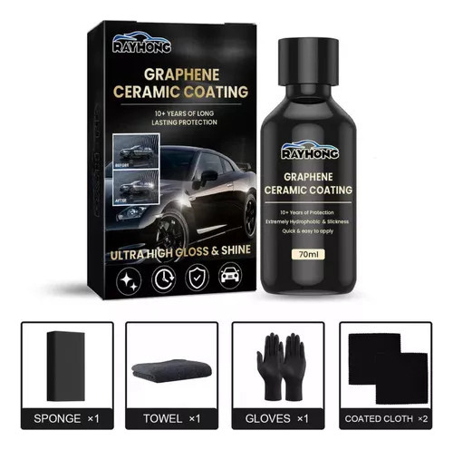 2×revestimiento Cerámico Grafeno W Para Automóviles