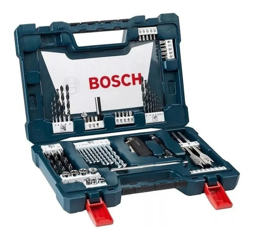 Set Kit Juego Bosch V-line 68 Pzs Puntas Mechas Tubos