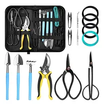 Comprar Juego De 15 Herramientas Bonsái, Tijeras Cortadoras De...