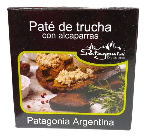 Paté De Trucha Con Alcaparras Patagonia Exquisiteces X 90g