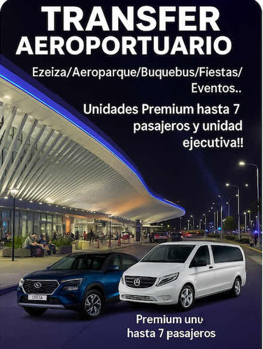 Viajes/transfer Aeroportuario/ezeiza/aeroparque..