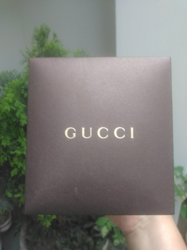 Caja De Reloj Gucci Original Con Su Manual 