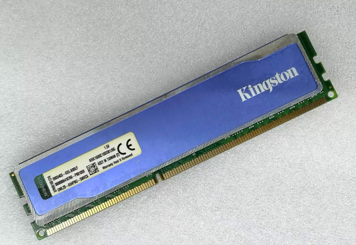 Memoria Ram Ddr3 8gb Bus 1600 Hiperx Fury Kingston 12800 (Usado)