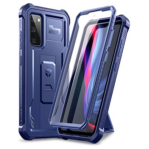 Funda Para Samsung Galaxy S20 Fe Azul 6.5 Pulgada Uso Rudo G