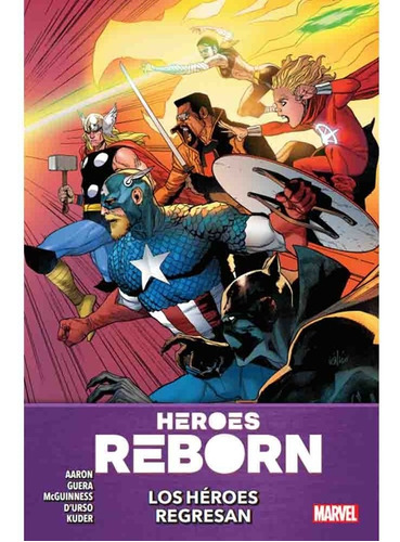 Comic Heroes Reborn #2 De 2 Los Heroes Regresan Panini - Dgl