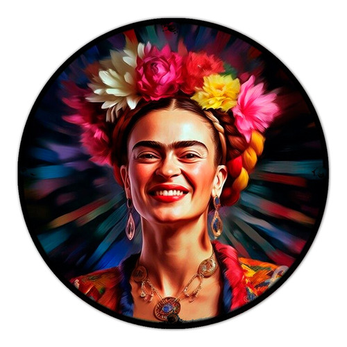 #895 - Cuadro Decorativo Vintage Frida Kahlo Dibujo México