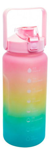 Garrafa Squeeze Lyor Tie Dye Em Policarbonato 2l