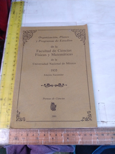 Organización Planes Y Programas De Estudios Unam