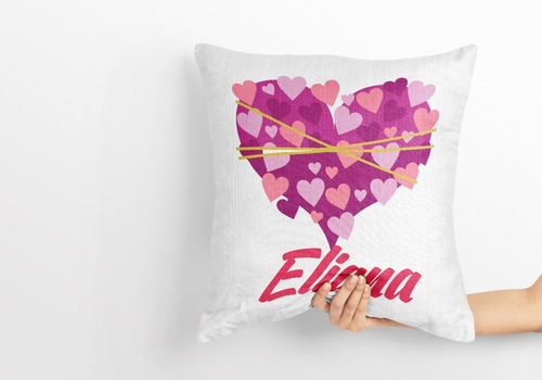 Almohadon Dia De Los Enamorados,san Valentin,regalo Personal