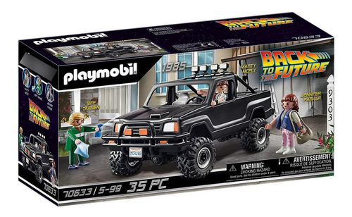 Juego Playmobil Back To The Future Camioneta Pick-up Edad 5+