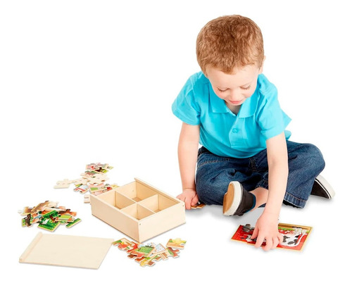 Rompecabeza Melissa & Doug® Animales 4 Rompecabezas