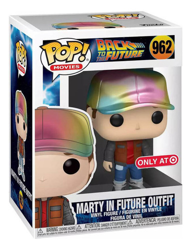 Funko Pop Marty In Future Outfit 962 (caja Con Detalles)