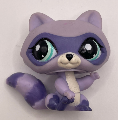 Mapache Raccoon #1957 Littlest Pet Shop Lps Hasbro Little (Usado)