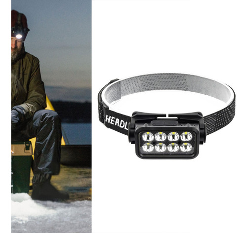 Linterna Frontal Led Para Exteriores, Linterna Estilo C