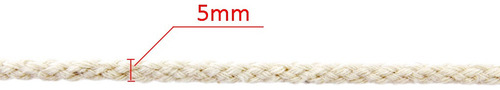 Saco De Bondage Com Corda Trançada 100% Algodão Natural