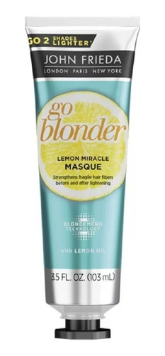  John Frieda Máscara Sheer Blonde Go Blonder Lemon Miracle