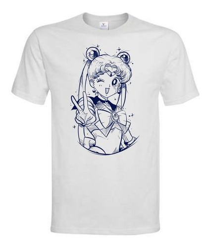 Polera Sailor Moon - Diseño 125 Dtf