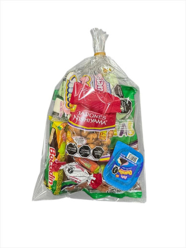 20 Bolo/aguinaldo En Bolsa De Dulces En Bolsa De Celofan