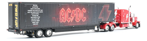 Tráiler Escala 1/64 Peterbilt 389 Mudanza Ac / Dc 69-1063