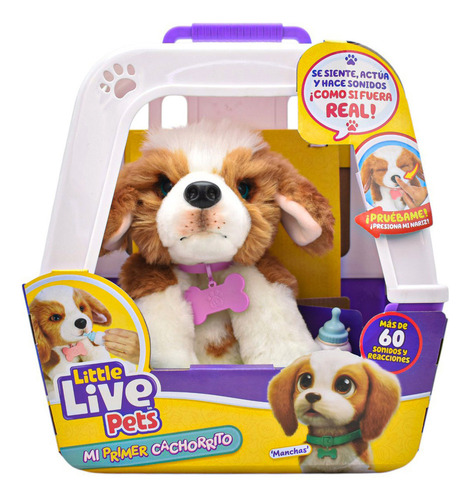 Little Live Pets Mi Primer Cachorrito Peluche Interactivo
