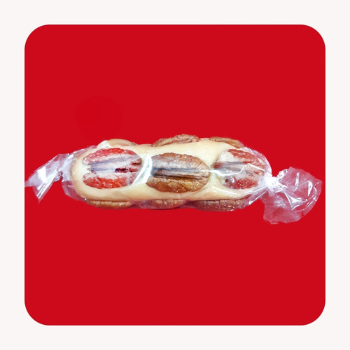 Imagen 2 de 2 de Rollo De Leche C/nuez Dulce Típico Poblano 110gr Puebla Dlt