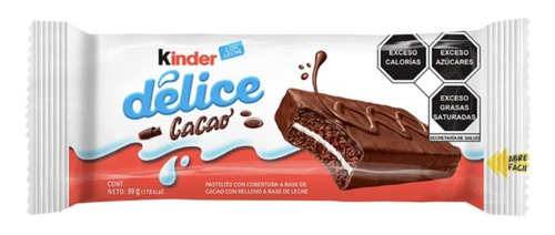 Pastelitos Kinder Delice 30 Pz Con Envio Gratis