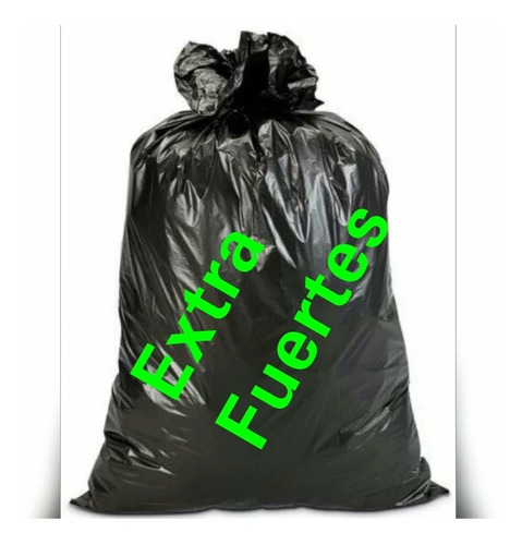 Bolsas Negras 40 Kg Cal 14 Extra Fuertes