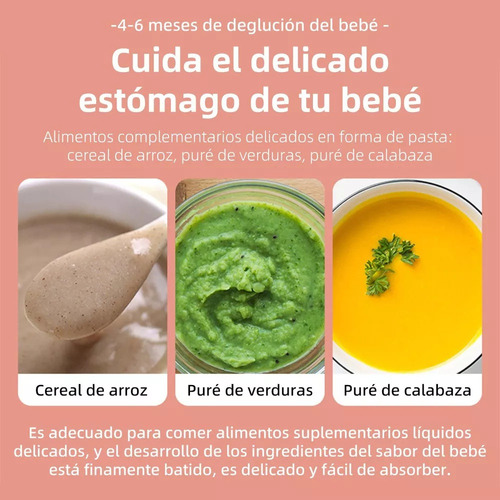 F Máquina De Comida Para Bebés, Comida Complementaria,