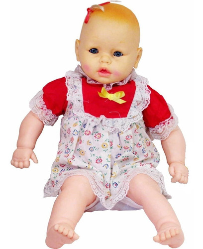 Bebe Llora Con Llanto Pupita 52cm Muñeca Bebote Ojo Movil