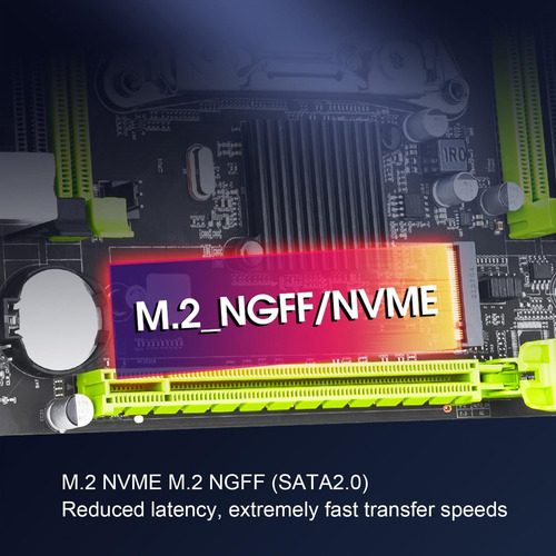 X79se Plus Lga 2011 Placa Base, Interfaz Usb2.0 Ddr3 Compute