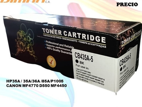 Toner Canon 128 Mf 4770 D550 4450 Hp 35a 36 A 85a P1005